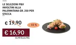 Prezzemolo e Vitale Le selezioni p&v involtini alla palermitana offerta
