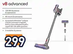 Unieuro dyson v8 advanced offerta