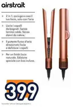 Unieuro dyson airstrait offerta