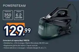 Unieuro Rowenta powersteam Generatore di vapore Mod. VR8318 offerta