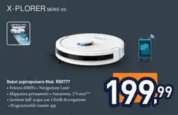 Unieuro Rowenta x-plorer serie 90 Robot aspirapolvere Mod. RR8777 offerta