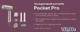 Unieuro Dreame Asciugacapelli portatile Pocket Pro offerta