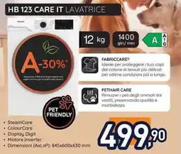 Unieuro Hotpoint ARISTON HB 123 CARE IT LAVATRICE offerta