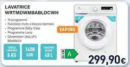 Unieuro Electroline LAVATRICE WRTMDWM8ABLDCWH offerta