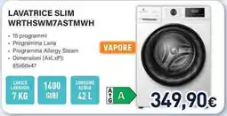 Unieuro Electroline LAVATRICE SLIM WRTHSWM7ASTMWH offerta