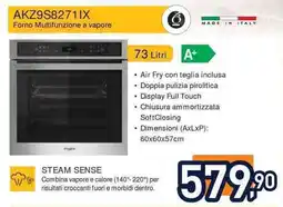 Unieuro Whirlpool AKZ9S8271IX Forno Multifunzione a vapore offerta