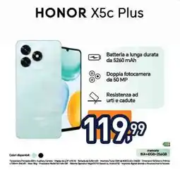 Unieuro HONOR X5c Plus offerta