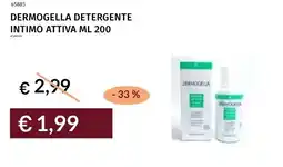 Prezzemolo e Vitale Dermogella detergente intimo attiva offerta