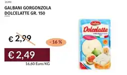 Prezzemolo e Vitale Galbani gorgonzola dolcelatte offerta