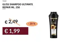 Prezzemolo e Vitale Gliss shampoo ultimate repair offerta