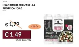 Prezzemolo e Vitale Granarolo mozzarella proteica offerta