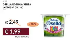 Prezzemolo e Vitale Osella robiola senza lattosio offerta