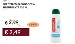 Prezzemolo e Vitale Borotalco bagnodoccia rigenerante offerta