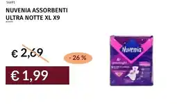 Prezzemolo e Vitale Nuvenia assorbenti ultra notte xl x9 offerta