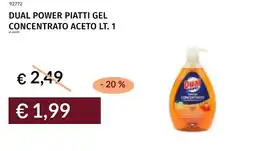 Prezzemolo e Vitale Dual power piatti gel concentrato aceto offerta