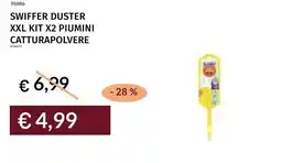 Prezzemolo e Vitale Swiffer duster xxl kit x2 piumini catturapolvere offerta