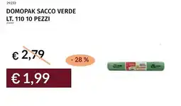 Prezzemolo e Vitale Domopak sacco verde offerta