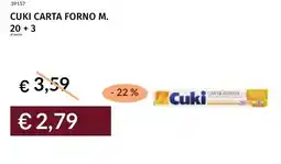 Prezzemolo e Vitale Cuki carta forno offerta