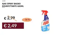 Prezzemolo e Vitale Ajax spray bagno disinfettante offerta