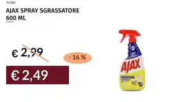 Prezzemolo e Vitale Ajax spray sgrassatore offerta