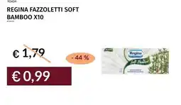 Prezzemolo e Vitale Regina fazzoletti soft bamboo x10 offerta