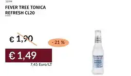 Prezzemolo e Vitale Fever tree tonica refresh offerta