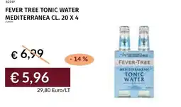 Prezzemolo e Vitale Fever tree tonic water mediterranea offerta