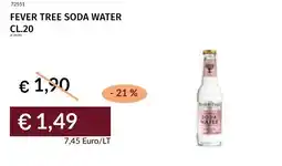 Prezzemolo e Vitale Fever tree soda water offerta