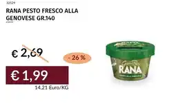 Prezzemolo e Vitale Rana pesto fresco alla genovese offerta