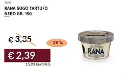 Prezzemolo e Vitale Rana sugo tartufo nero offerta