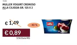 Prezzemolo e Vitale Muller yogurt cremoso alla ciliegia offerta