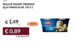 Prezzemolo e Vitale Muller yogurt cremoso alla vaniglia offerta
