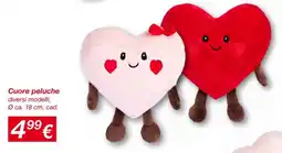 KiK Cuore peluche offerta