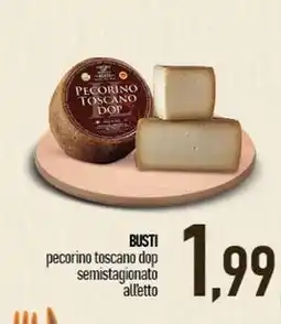 Ciro Amodio BUSTI pecorino toscano dop semistagionato all'etto offerta