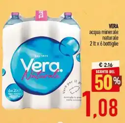 Ciro Amodio VERA acqua minerale naturale offerta