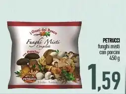 Ciro Amodio PETRUCCI funghi misti con porcini offerta