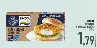 Ciro Amodio FROSTA fishburger di merluzzo d'alaska offerta