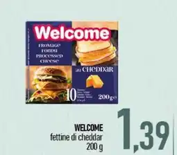 Ciro Amodio WELCOME fettine di cheddar offerta