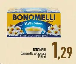 Ciro Amodio BONOMELLI camomilla setacciata 18 filtri offerta