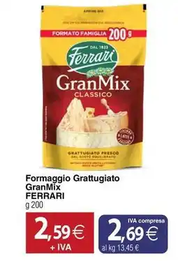 Docks Cash&Carry Formaggio Grattugiato GranMix FERRARI offerta