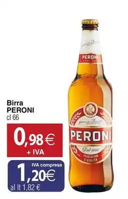 Docks Cash&Carry Birra PERONI offerta