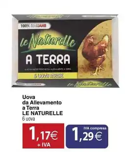 Docks Cash&Carry Uova da Allevamento a Terra LE NATURELLE offerta