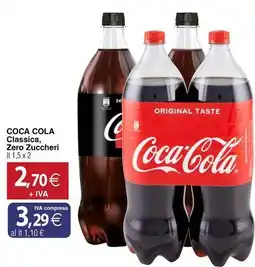 Docks Cash&Carry COCA COLA Classica, Zero Zuccheri offerta