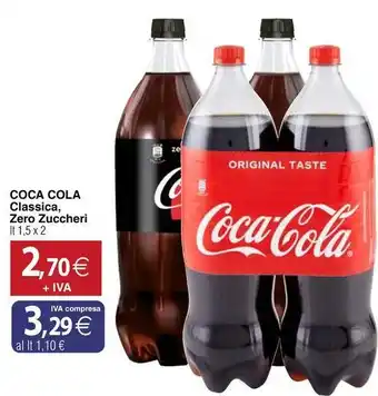 Docks Cash&Carry COCA COLA Classica, Zero Zuccheri offerta