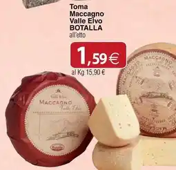 Docks Cash&Carry Toma Maccagno Valle Elvo BOTALLA offerta
