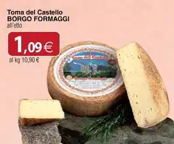 Docks Cash&Carry Toma del Castello BORGO FORMAGGI offerta