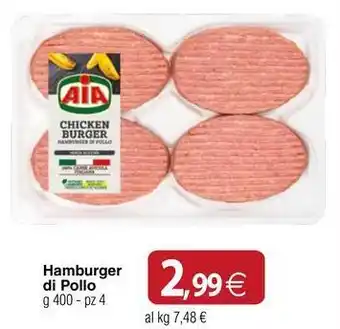 Docks Cash&Carry Hamburger di Pollo offerta