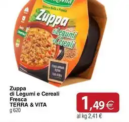 Docks Cash&Carry Zuppa di Legumi e Cereali Fresca TERRA & VITA offerta