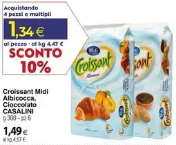 Docks Cash&Carry Croissant Midi Albicocca, Cioccolato CASALINI offerta