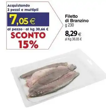 Docks Cash&Carry Filetto di Branzino offerta